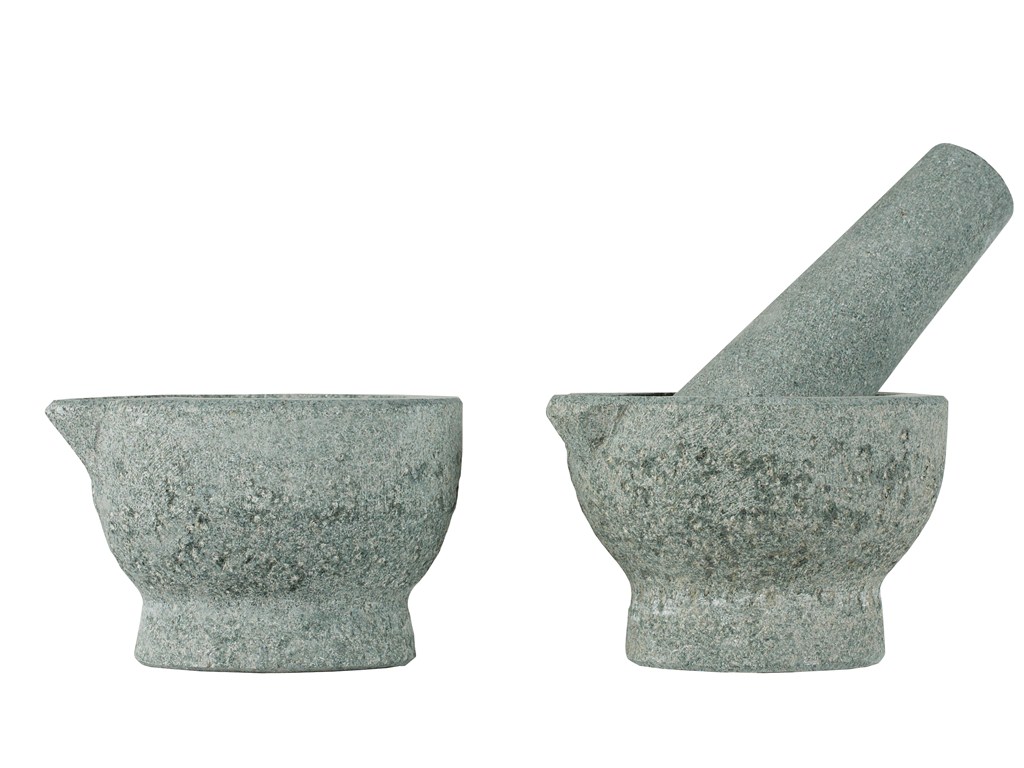 Jamie Oliver Morter Ø9cm 2stk Grå Granit Morter Hjem.dk